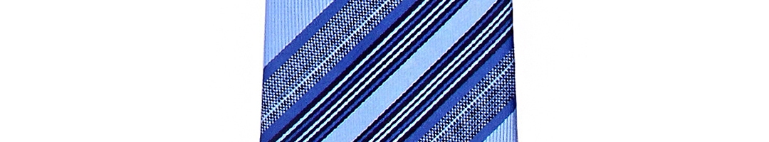 Buy Tossido Blue Striped Tie - Ties for Men 1629493 | Myntra