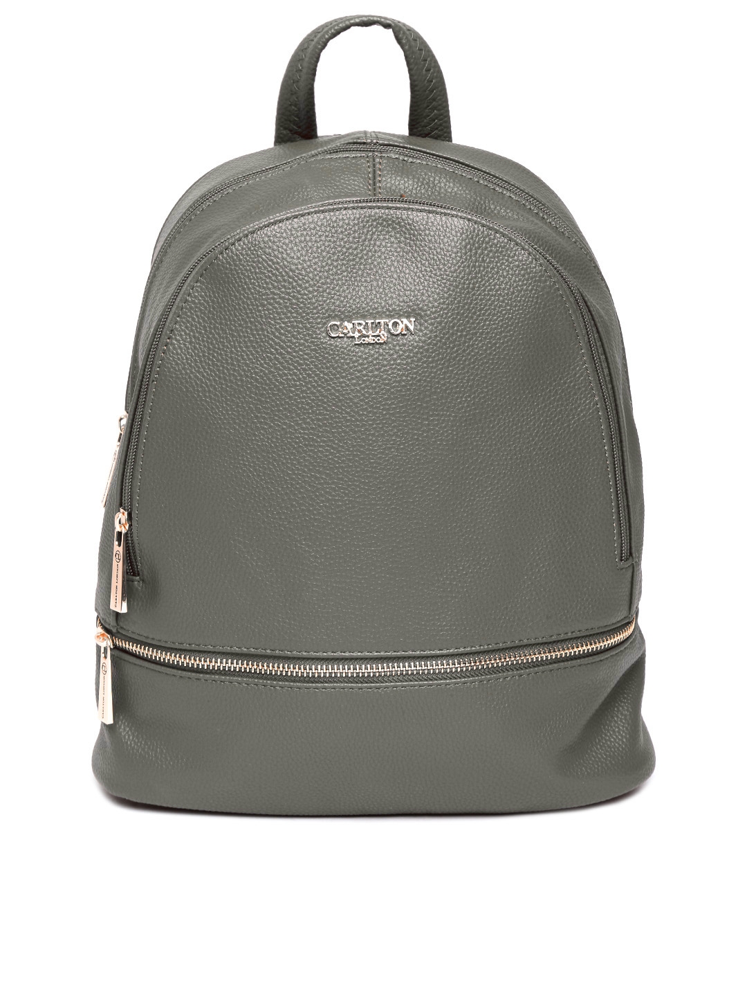 Buy Carlton London Women Grey Backpack - Backpacks for ...