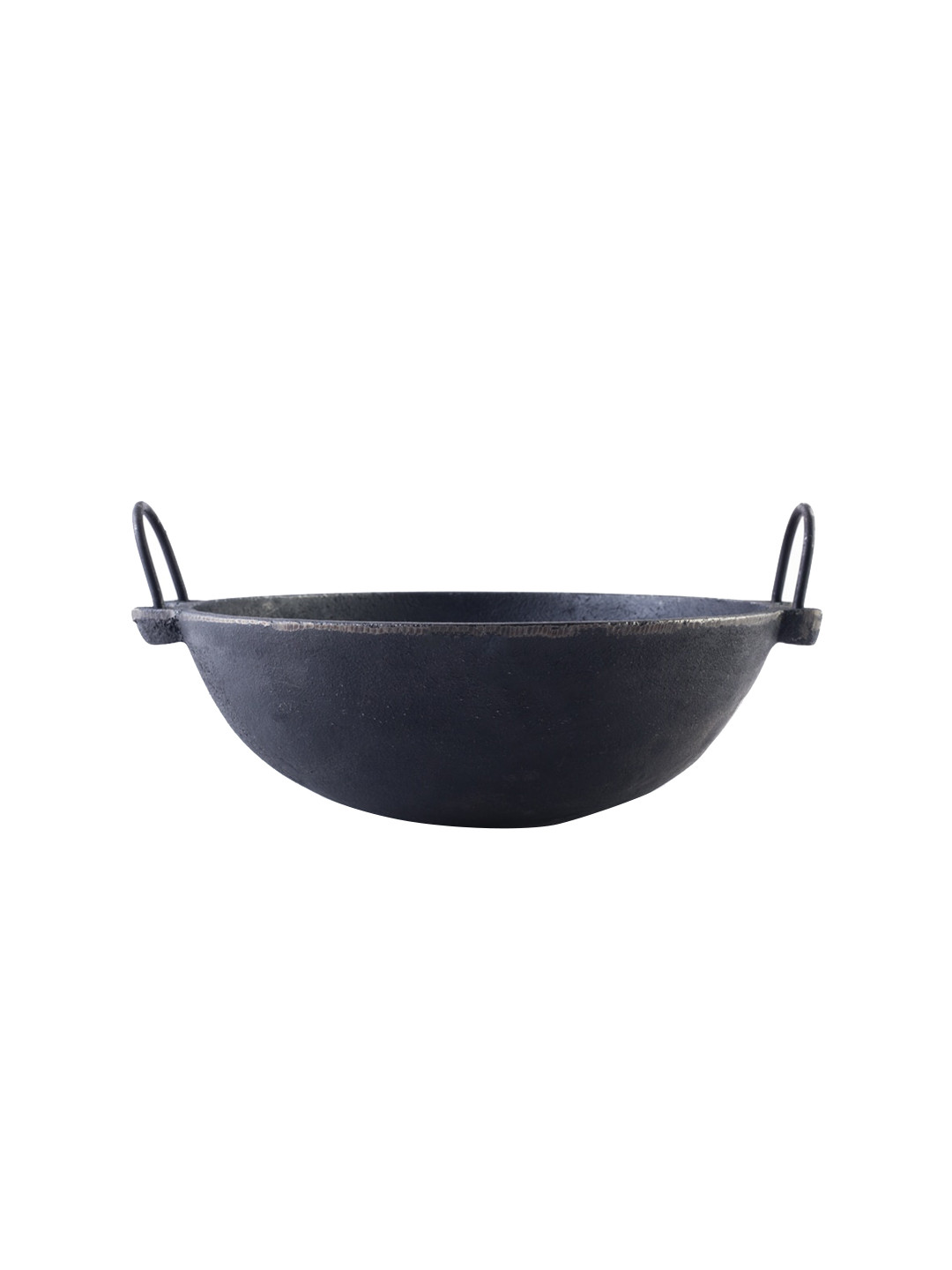 Buy The Indus Valley Black Pre Seasoned Cast Iron Kadai Gas Stove