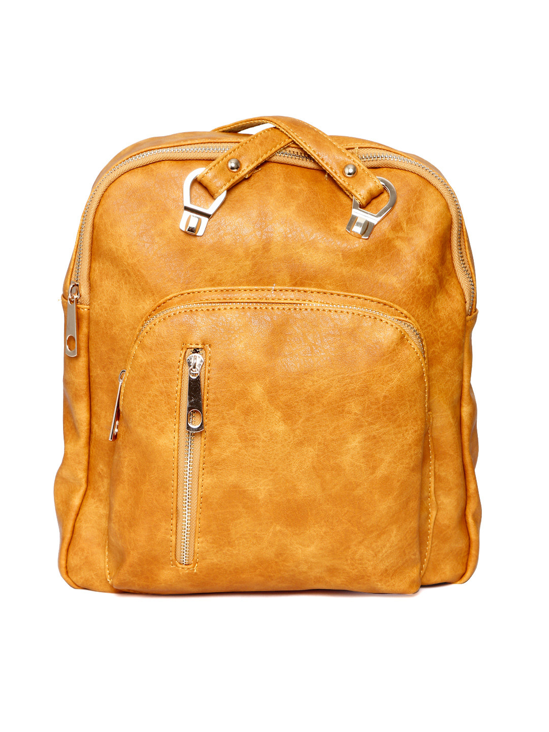 Buy Mast & Harbour Women Mustard Yellow Backpack Backpacks for Women