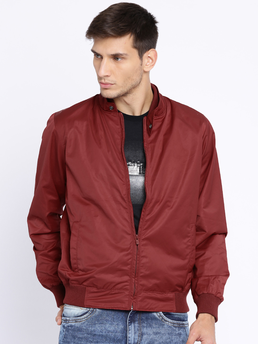 Buy Pepe Jeans Red Jacket Jackets for Men 1633020 Myntra