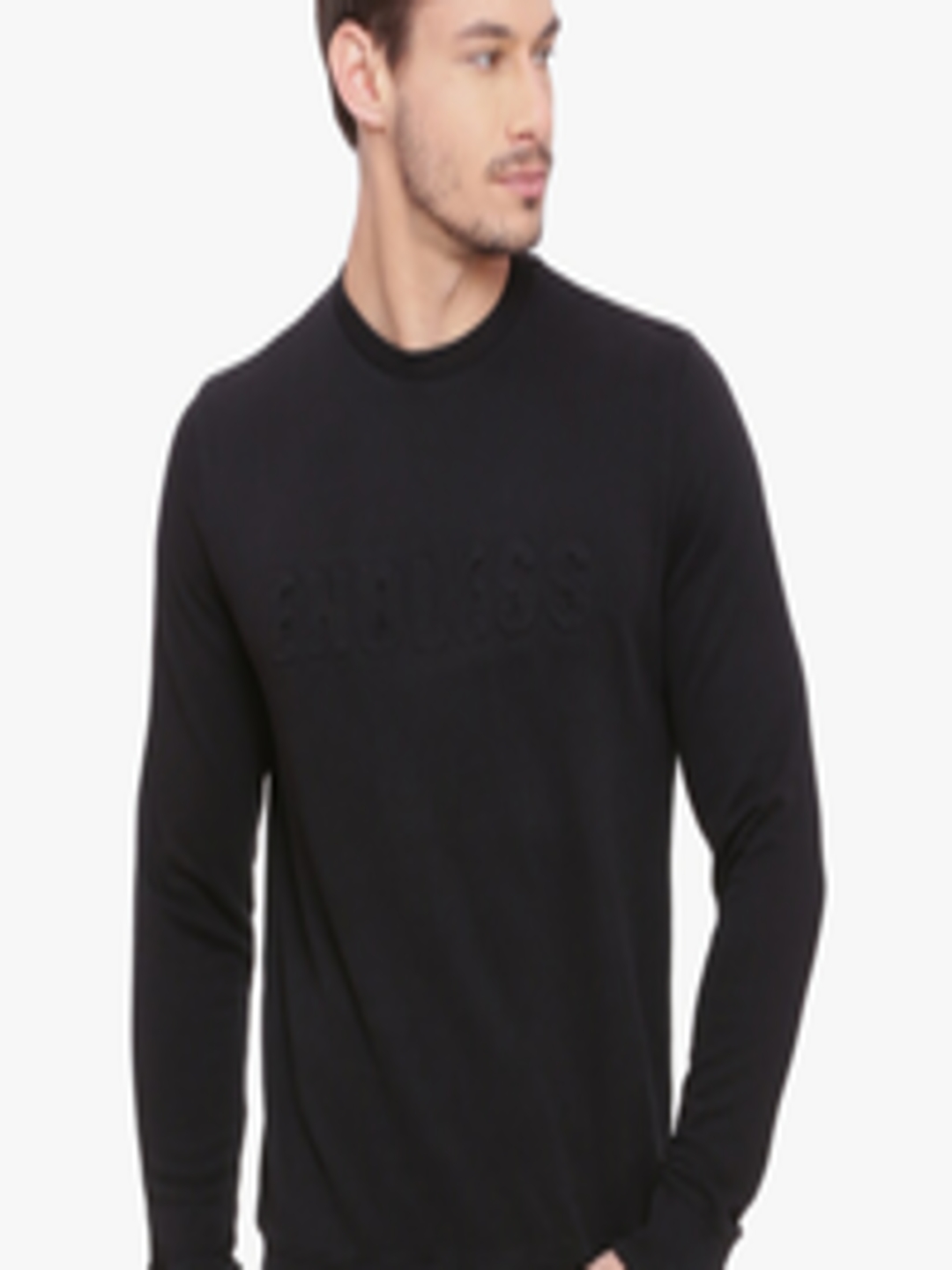 Buy Basics Men Black Cardigan - Sweaters for Men 16330674 | Myntra