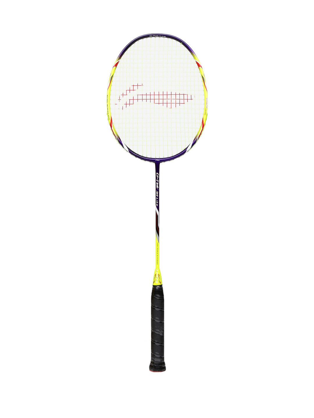 Buy Li Ning Lime Green & Purple G Tek 38 Lite Strung Badminton Racquet ...