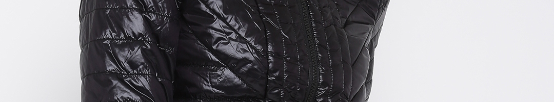 Buy Vero Moda Black Puffer Jacket - Jackets for Women 1634331 | Myntra