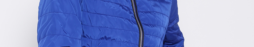 Buy Vero Moda Blue Puffer Jacket - Jackets for Women 1634332 | Myntra