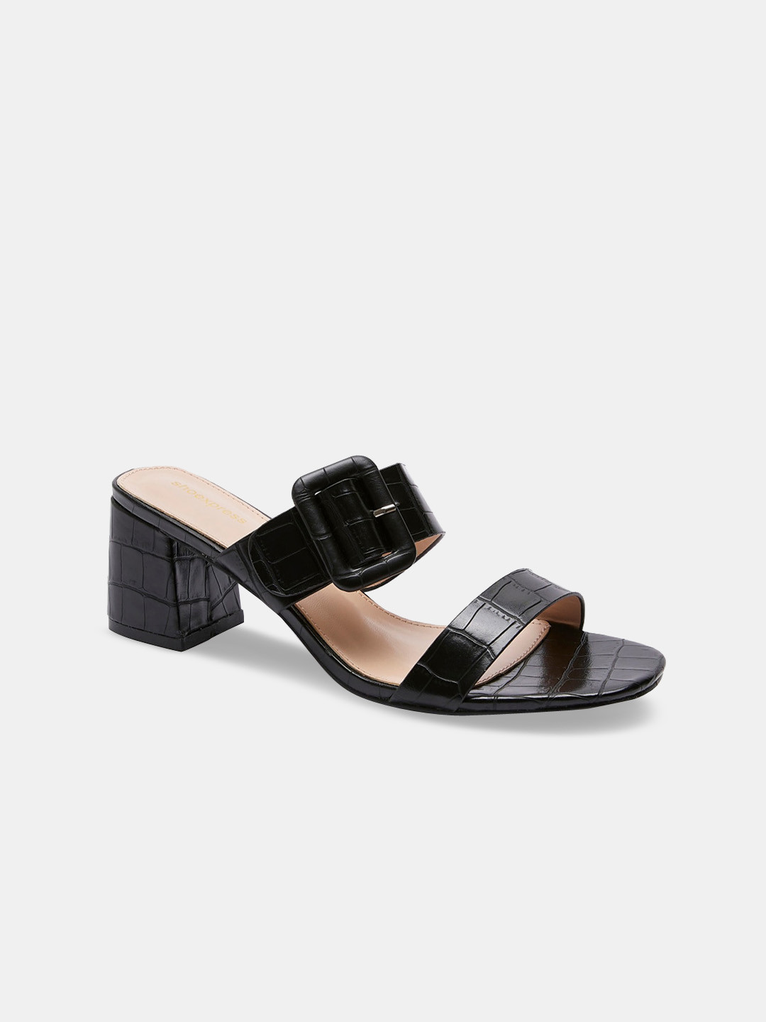 Buy Shoexpress Black Block Heels Heels for Women 16368634 Myntra