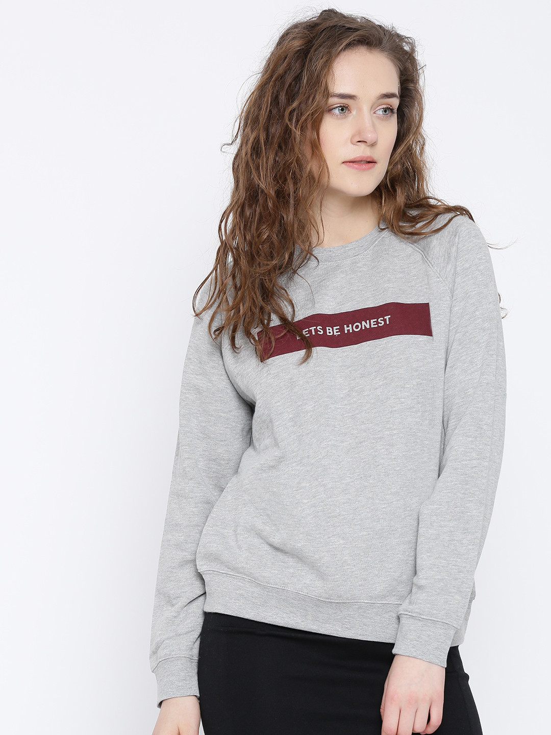 forever 21 grey sweatshirt