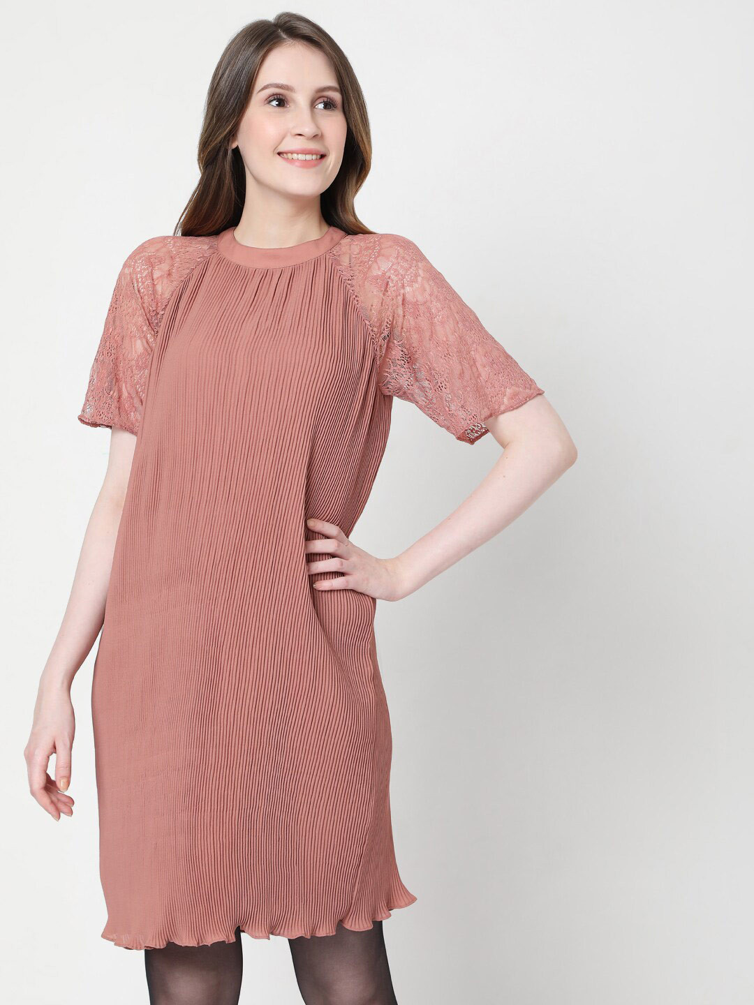 Buy Vero Moda Pink Sheath Dress Dresses for Women 16380690 Myntra