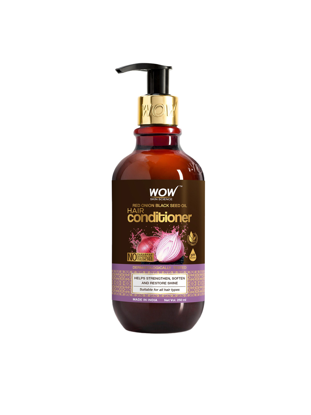 Buy WOW SKIN SCIENCE Red Onion & Black Seed Oil Hair Conditioner 250ml Shampoo And Conditioner
