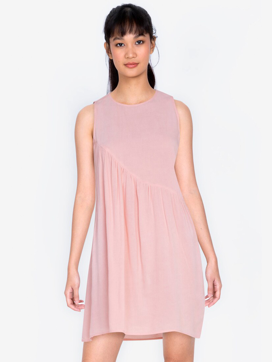 Buy ZALORA BASICS Pink A Line Dress Dresses for Women 16385552 Myntra