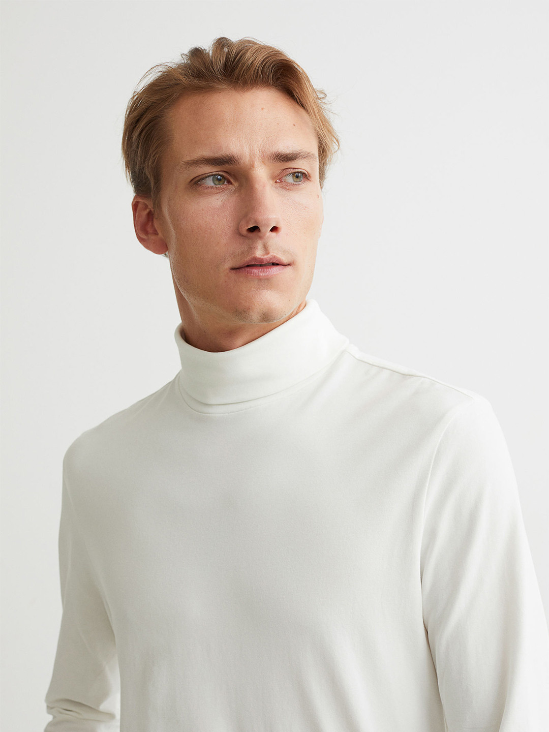 Buy H&M Men White 2 Pack Slim Fit Polo Neck Tops Sweatshirts for Men