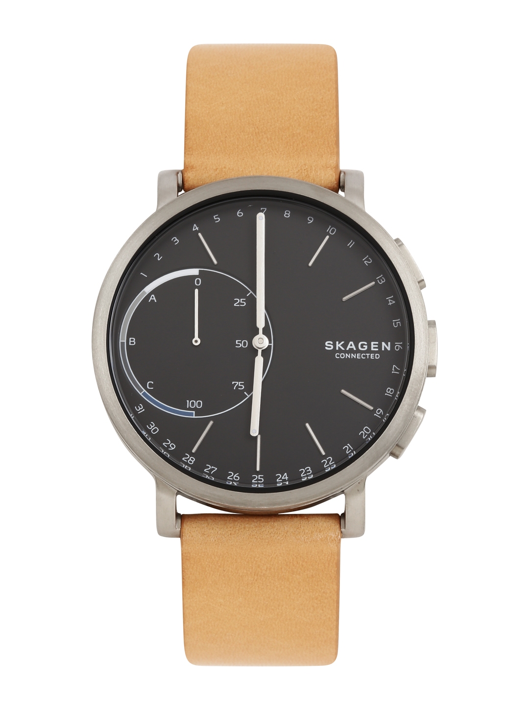 skagen connected men's holst titanium hybrid smartwatch