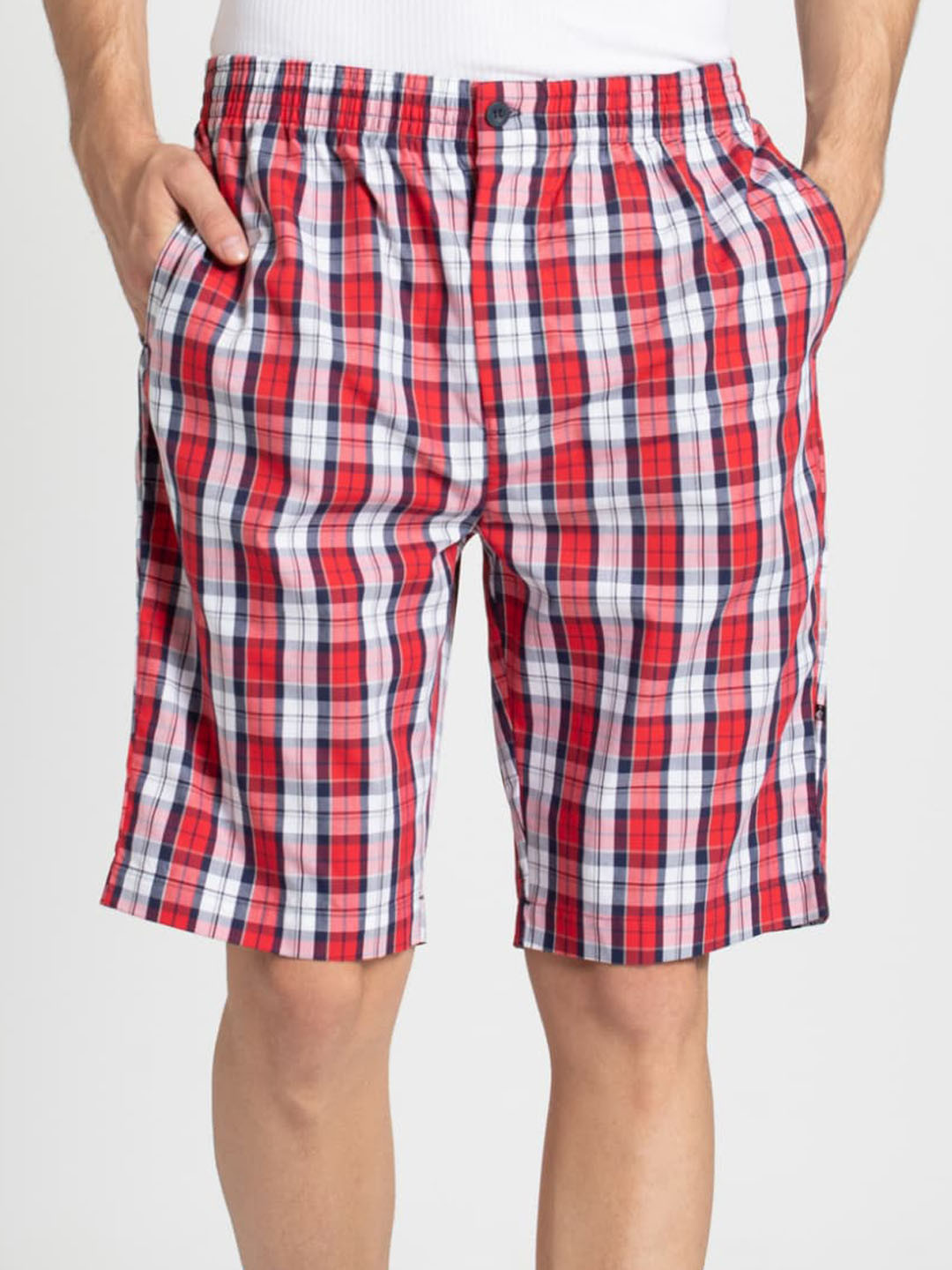 Buy Jockey Men Multicoloured Checked Shorts Shorts for Men 16400332 Myntra