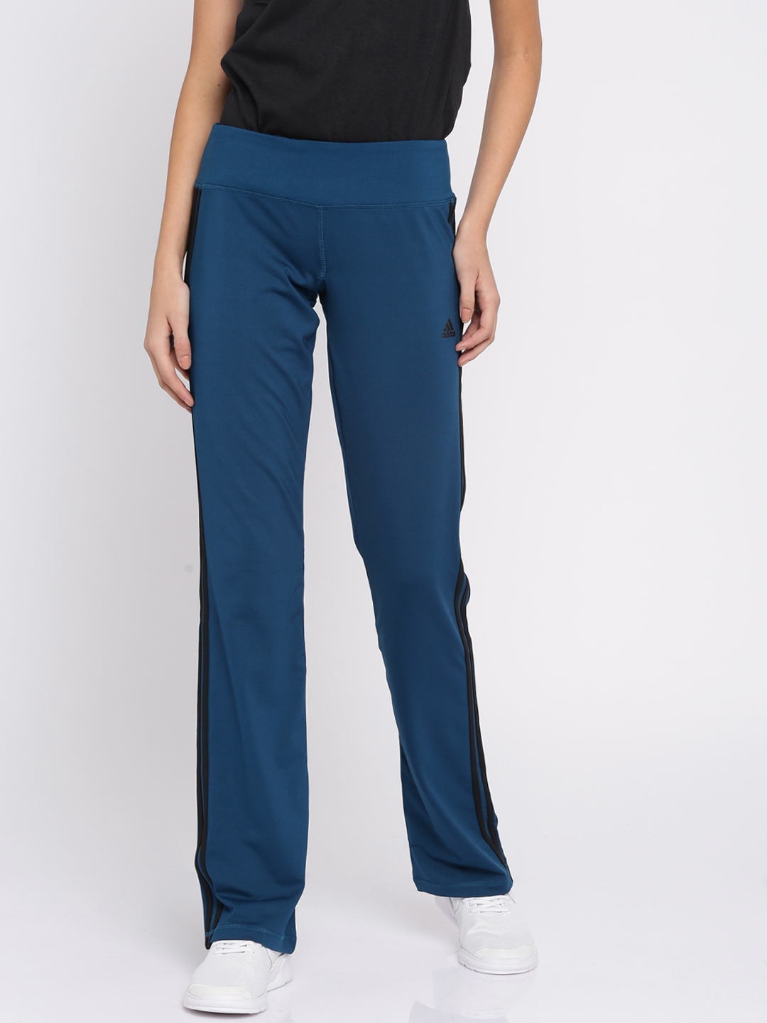 Buy ADIDAS Teal Blue BASIC 3S Track Pants - Track Pants for Women ...