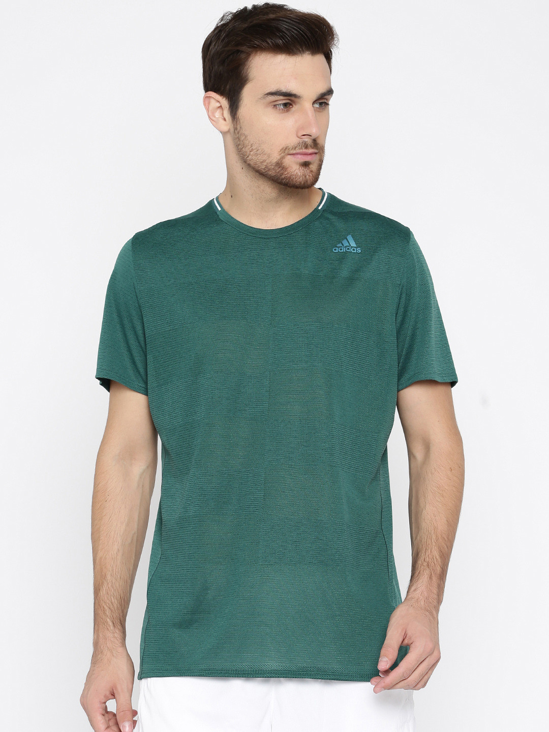 Buy ADIDAS Green Running T Shirt Tshirts for Men 1640241 Myntra