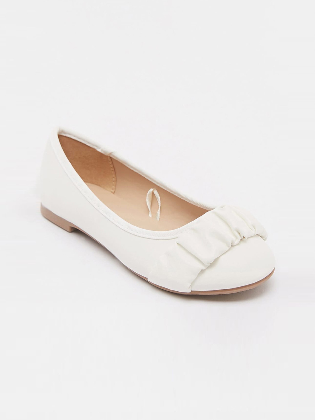 Buy Shoexpress Girls White Ballerinas Flats Flats for Girls 16409850