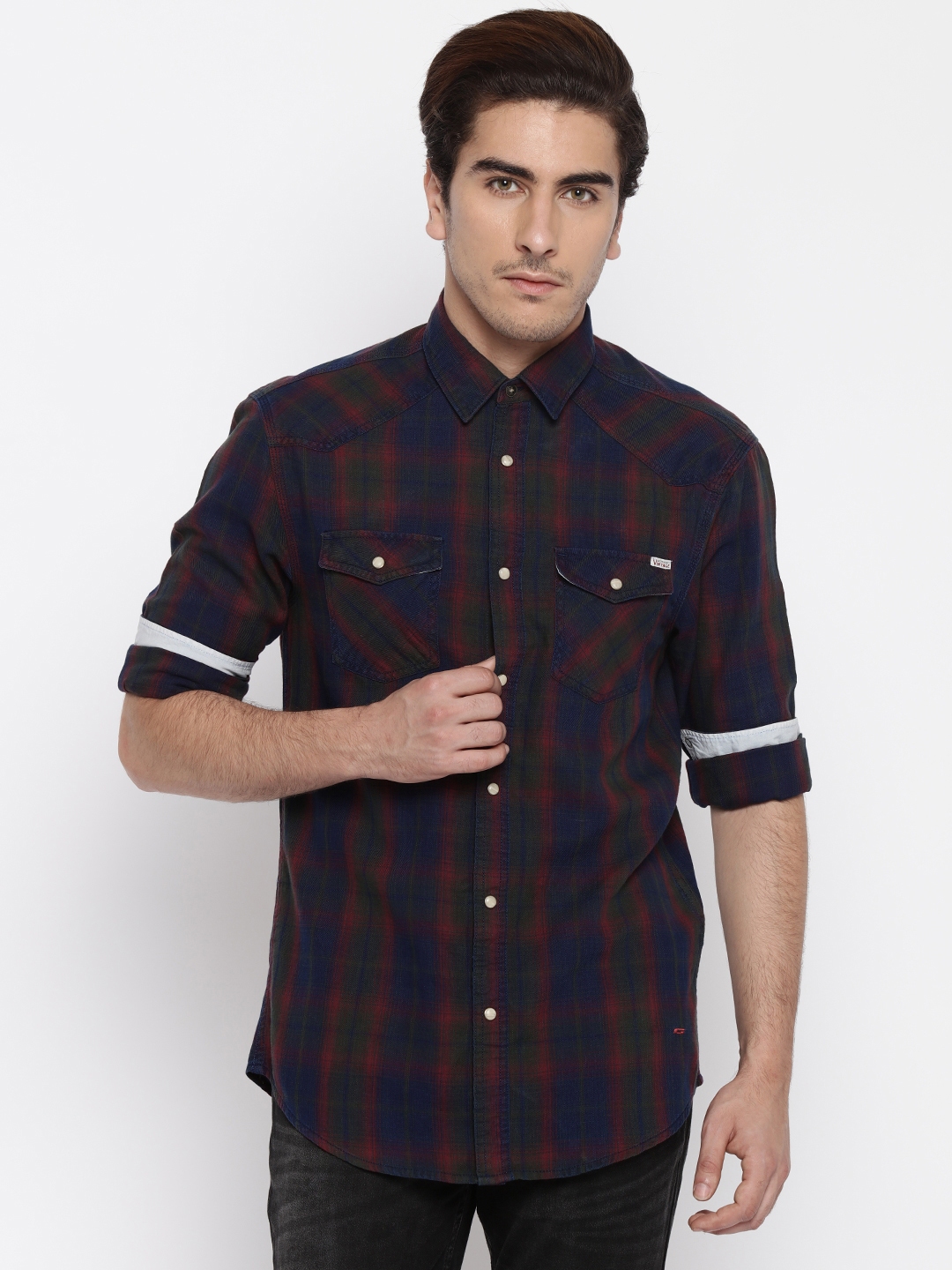 jack and jones checked shirt