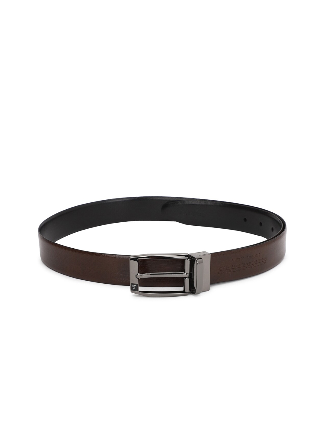 Buy Van Heusen Men Black Leather Belt - Belts for Men 16427006 | Myntra