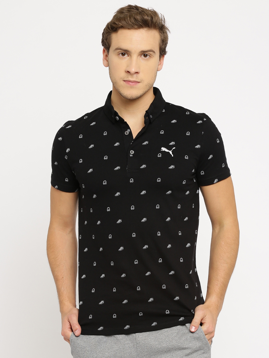 puma collar shirts
