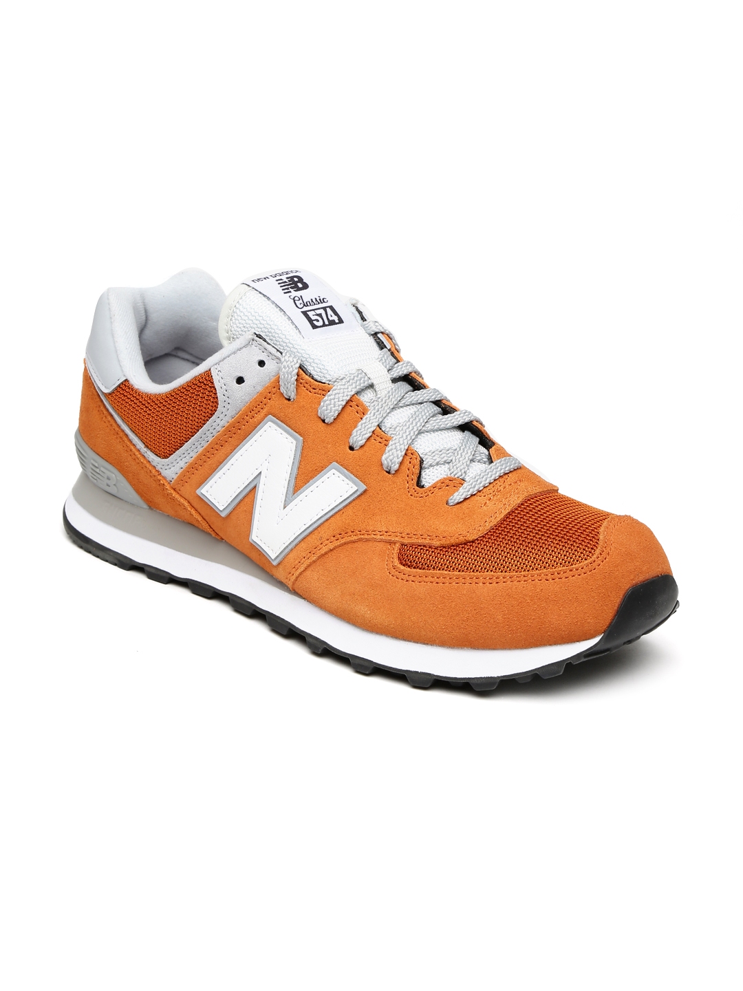Buy New Balance Men Orange Suede Sneakers - Casual Shoes for Men 1645447 | Myntra