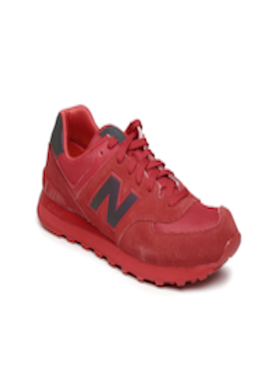 Buy New Balance Women WL574UWC Red Solid Regular Sneakers - Casual ...