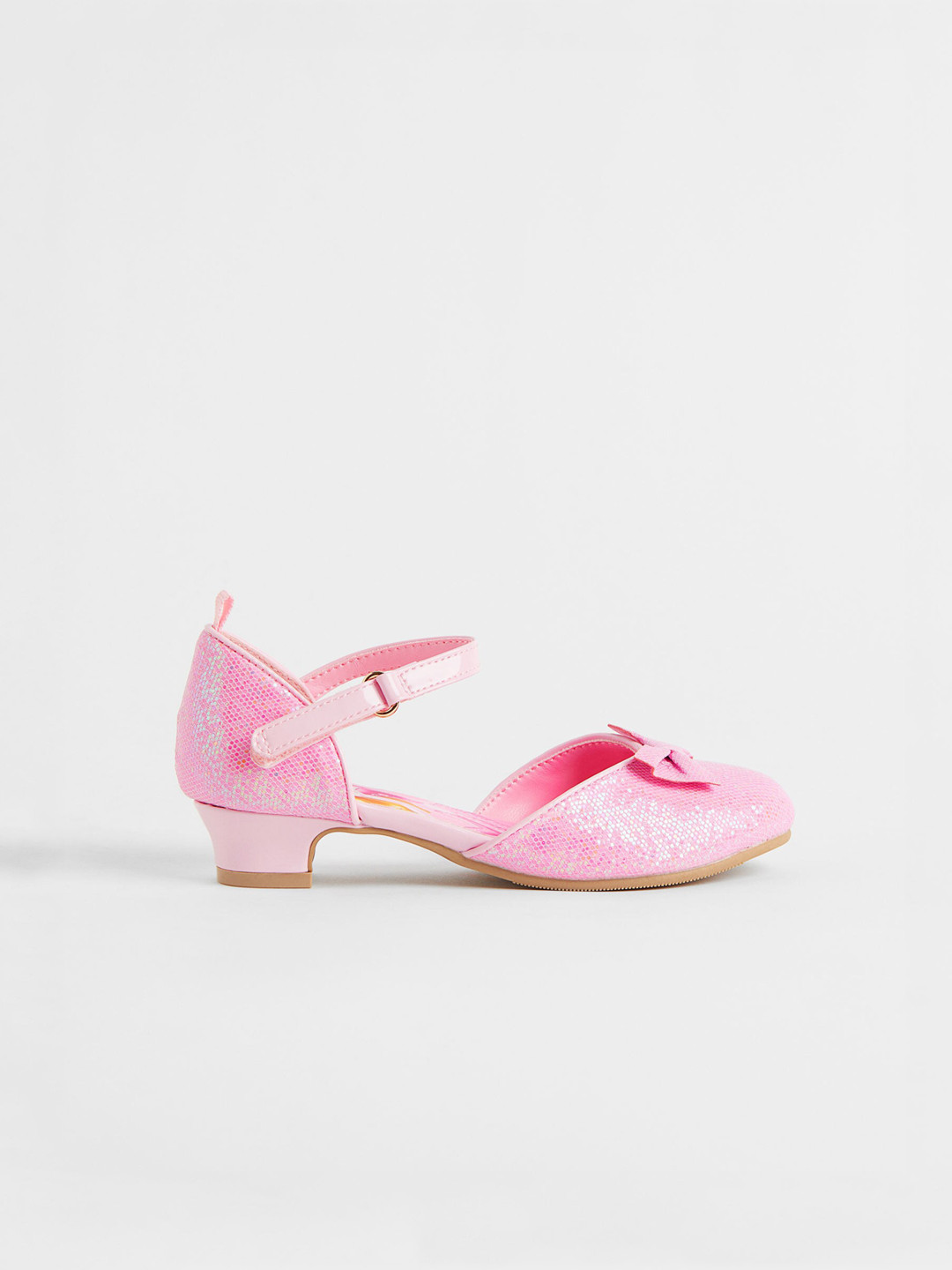 Buy H&M Girls Pink Glittery Shoes Heels for Girls 16457894 Myntra