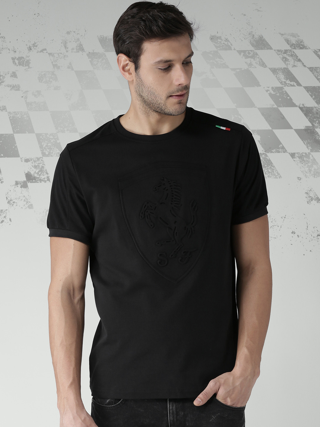 black ferrari 14s shirt