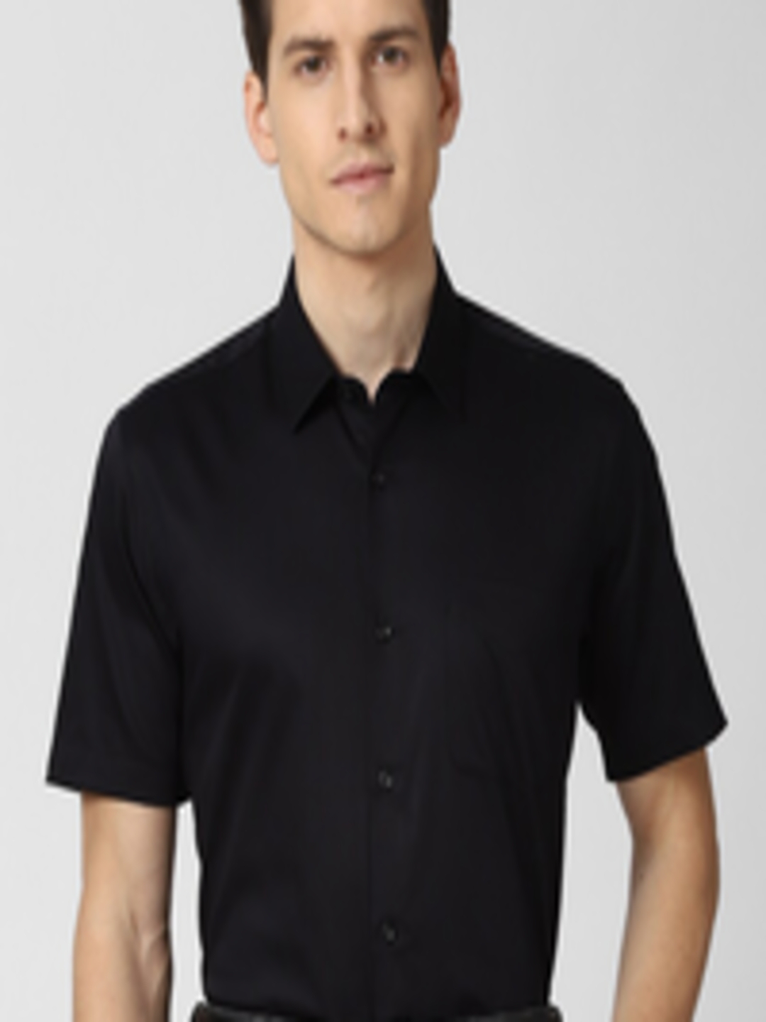 Buy Peter England Men Black Formal Shirt - Shirts for Men 16459938 | Myntra