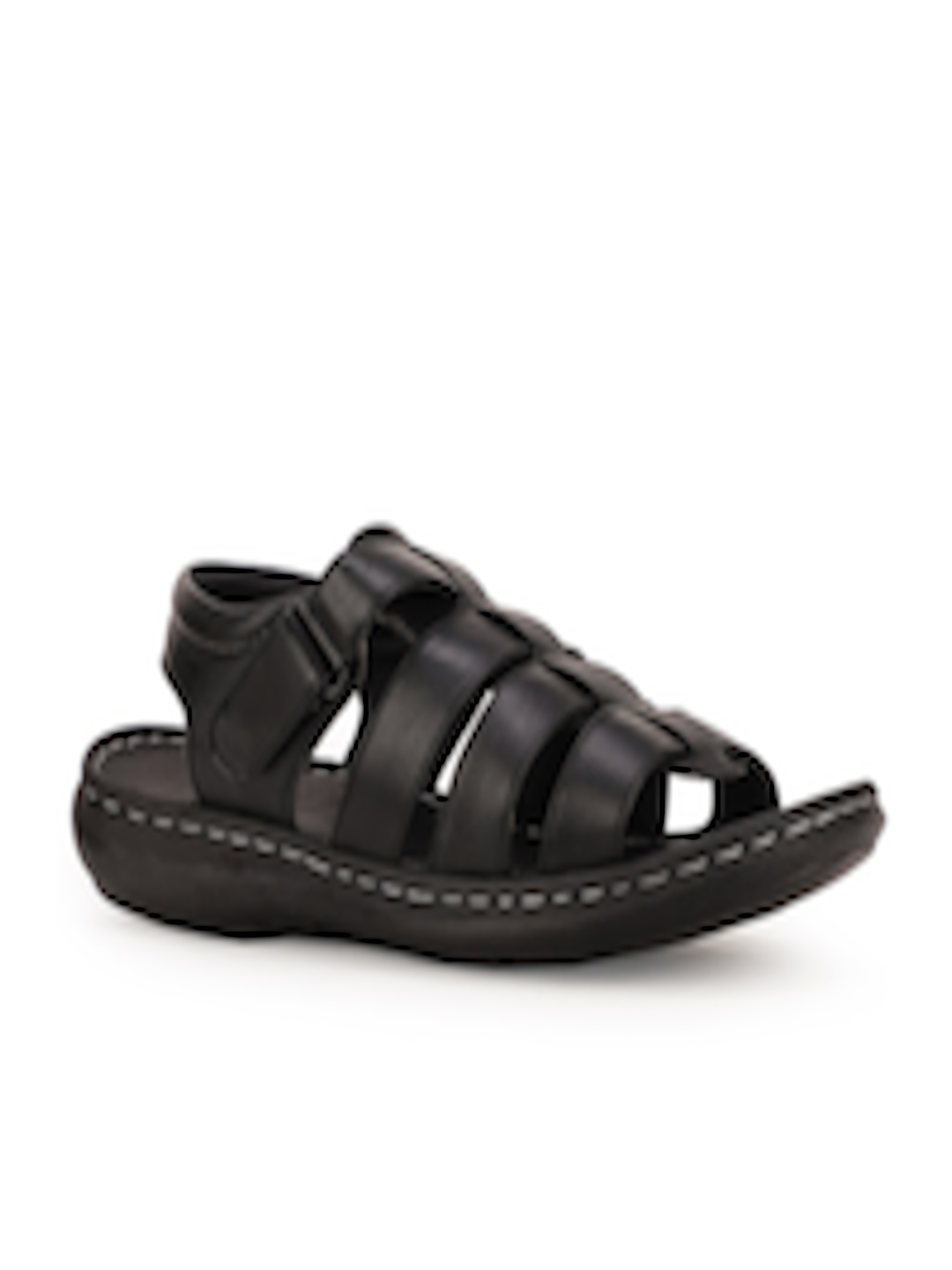 Buy Bata Men Black Comfort Sandals - Sandals for Men 16470584 | Myntra