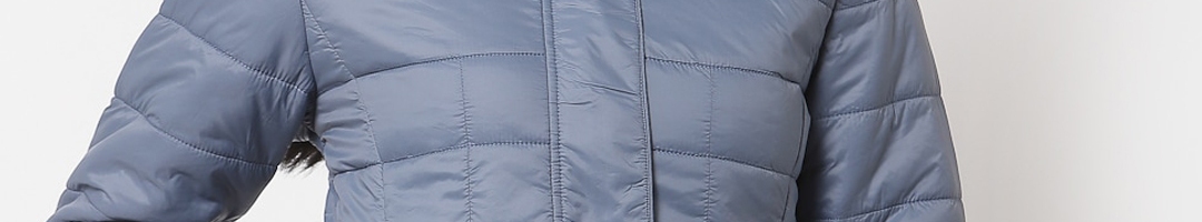 Buy Juelle Women Blue Puffer Jacket - Jackets for Women 16472948 | Myntra