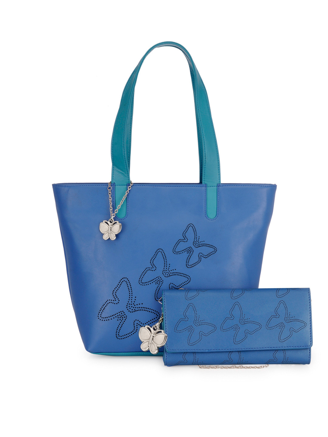 Buy Butterflies Beige Shoulder Bag With Wallet Handbags for Women