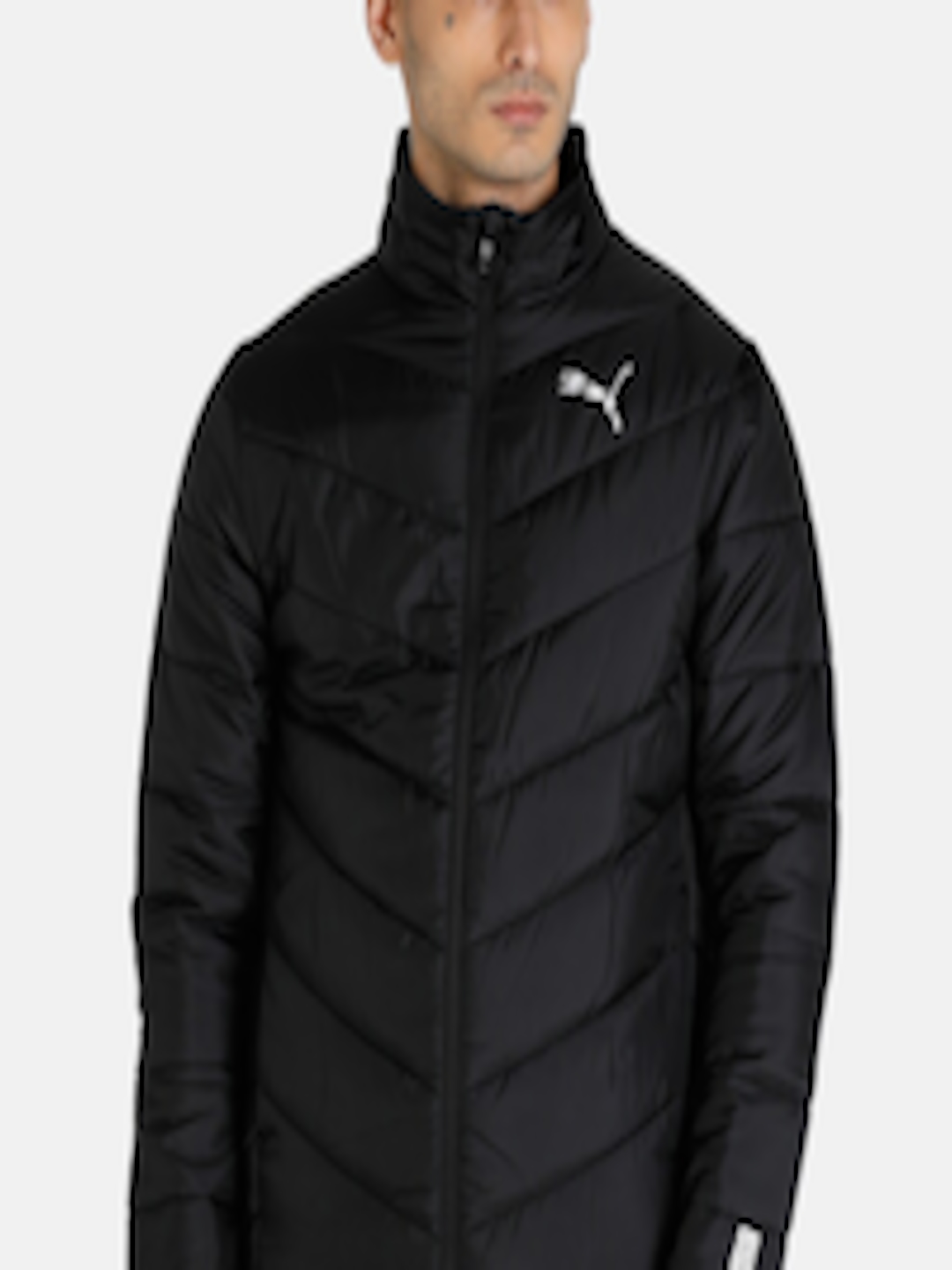 Buy Puma Men Black WarmCELL Lightweight Slim Fit Puffer Jacket - Jackets for Men 16478544 | Myntra