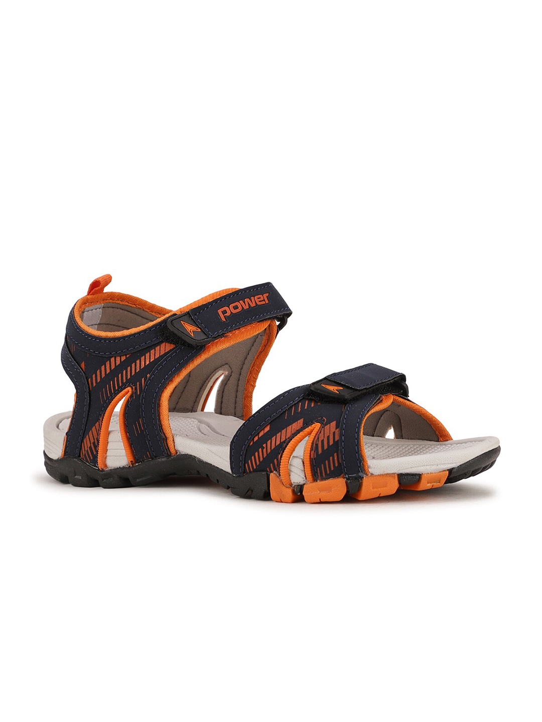 Buy Bata Boys Black & Orange Solid Sports Sandals - Sports Sandals for ...