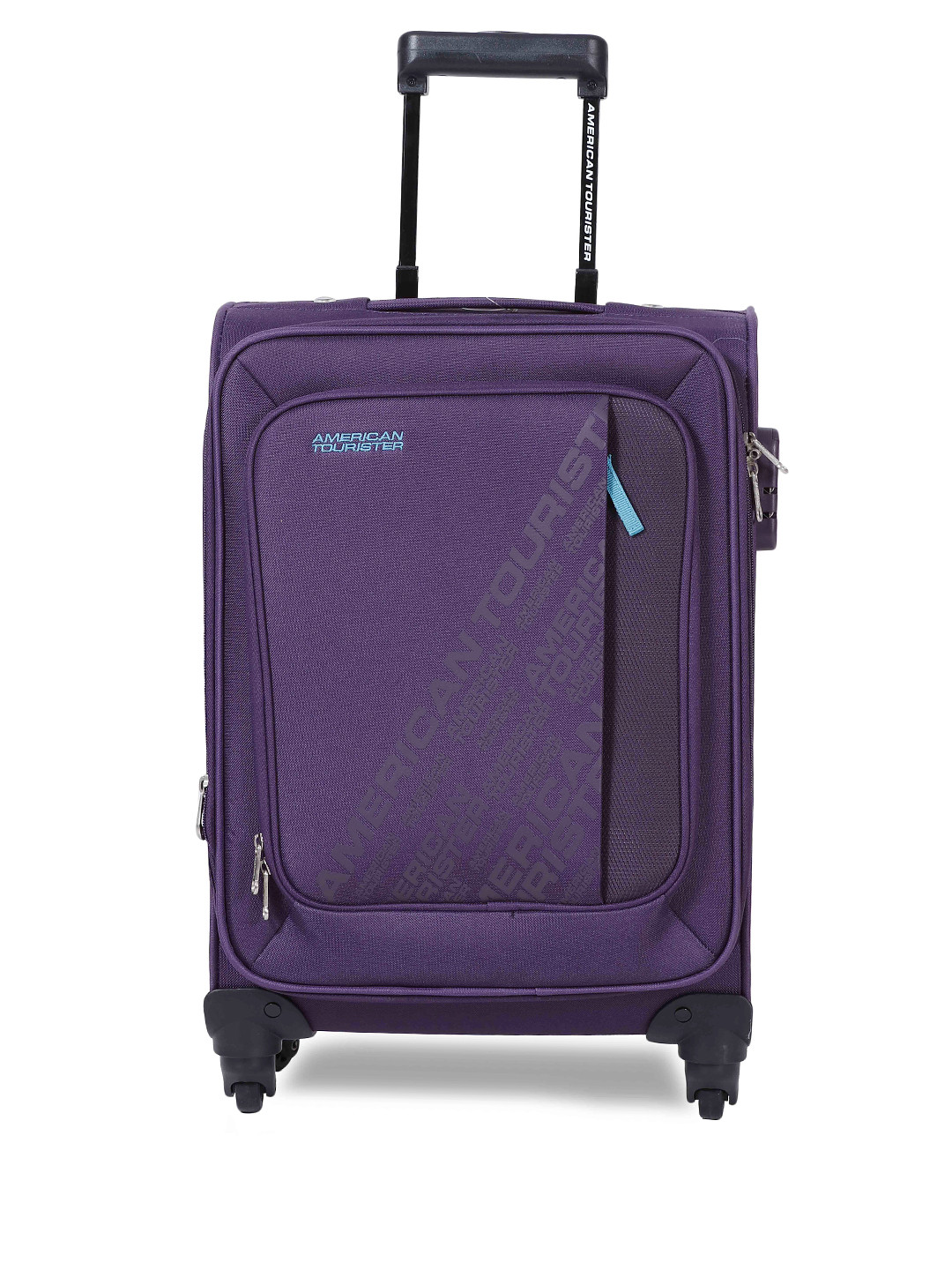 Buy AMERICAN TOURISTER Unisex Purple Small Trolley Suitcase Trolley