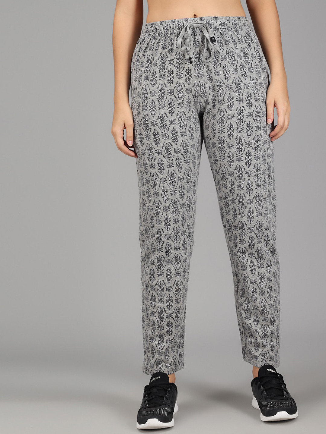 Buy ANTI CULTURE Women Grey Printed Track Pants Track Pants for Women 16500300 Myntra