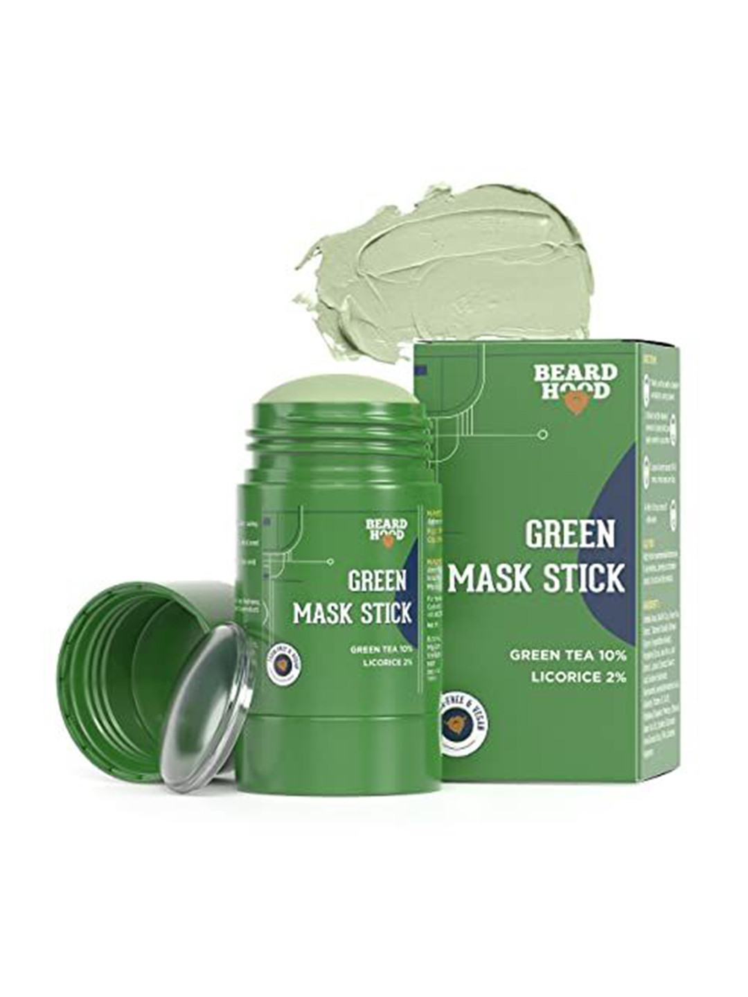 Buy Beardhood Green Tea Cleansing Mask Stick Mask And Peel for Unisex 16500310 Myntra