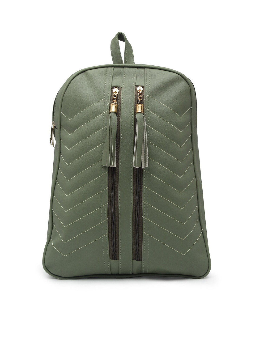 Buy Borse Lele Women Olive Green Backpack Backpacks for Women