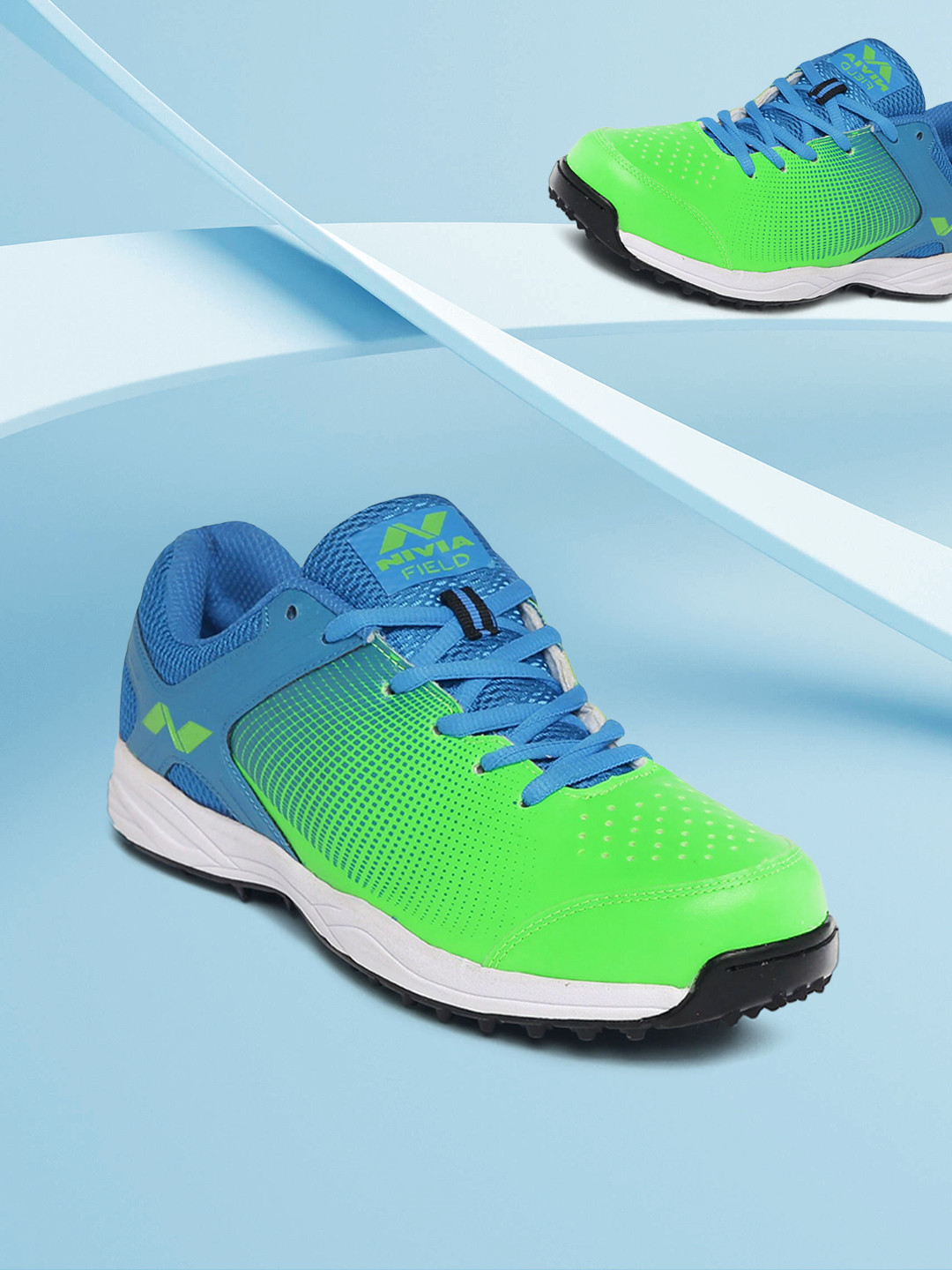 Buy NIVIA Men Green Running Non Marking Shoes Sports Shoes for Men