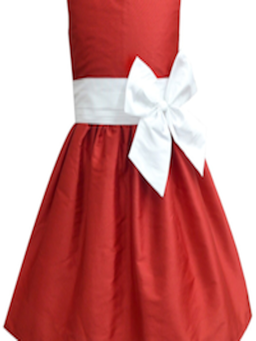 Buy A T U N Red & White Dress - Dresses for Girls 16525974 | Myntra