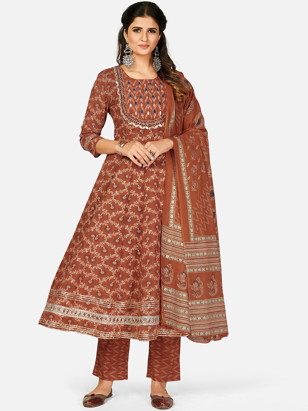 Hope Supima Cotton Orange Kurta Set
