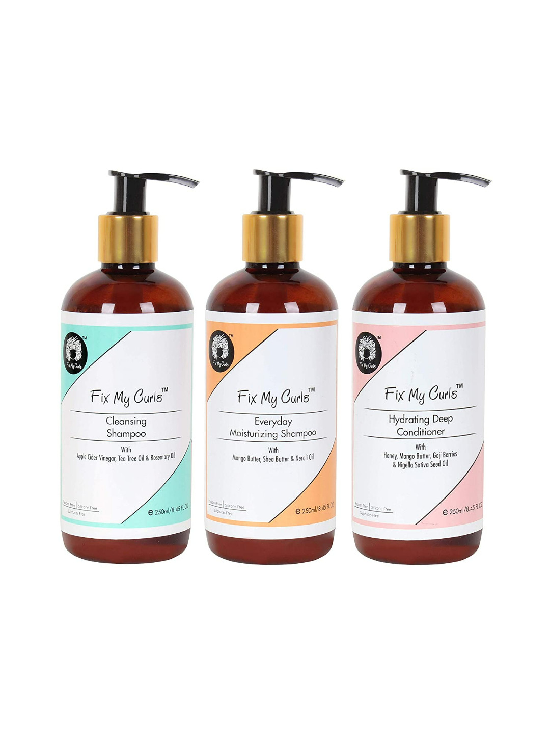 Buy Fix My Curls Wash Day Bundle For Curly And Wavy Hair Care Kit