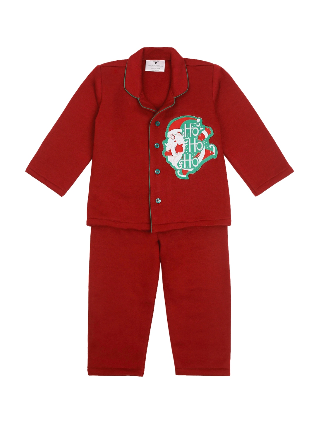 Buy Little Musketeer Red Applique Night Suits - Night Suits for Girls ...