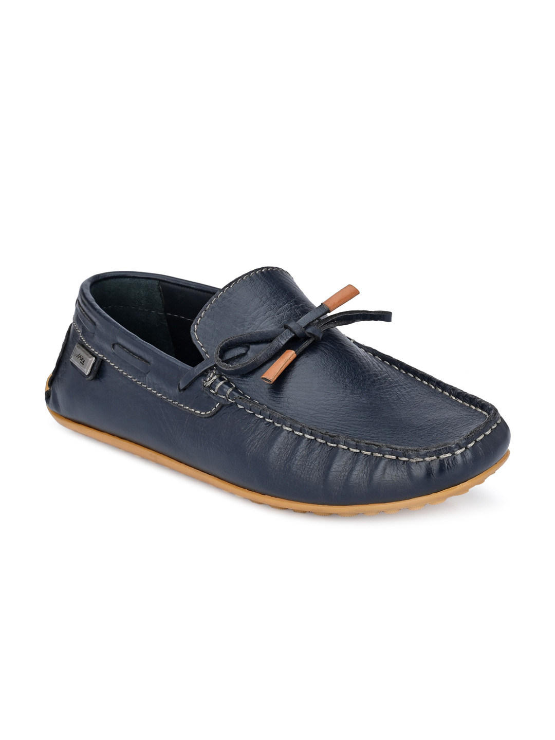 Hitz Blue Ras Buy Hitz Men Blue Leather Loafers - Casual Shoes for Men 16536514 | Myntra