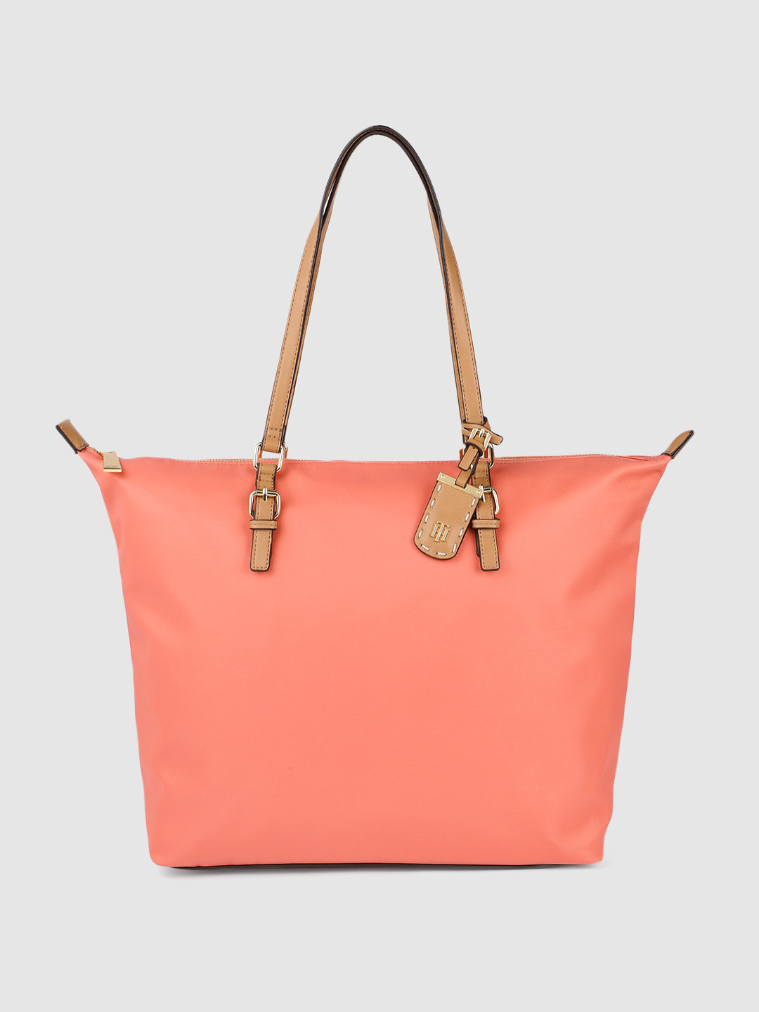 Buy Tommy Hilfiger Pink Solid Shoulder Bag Handbags for Women