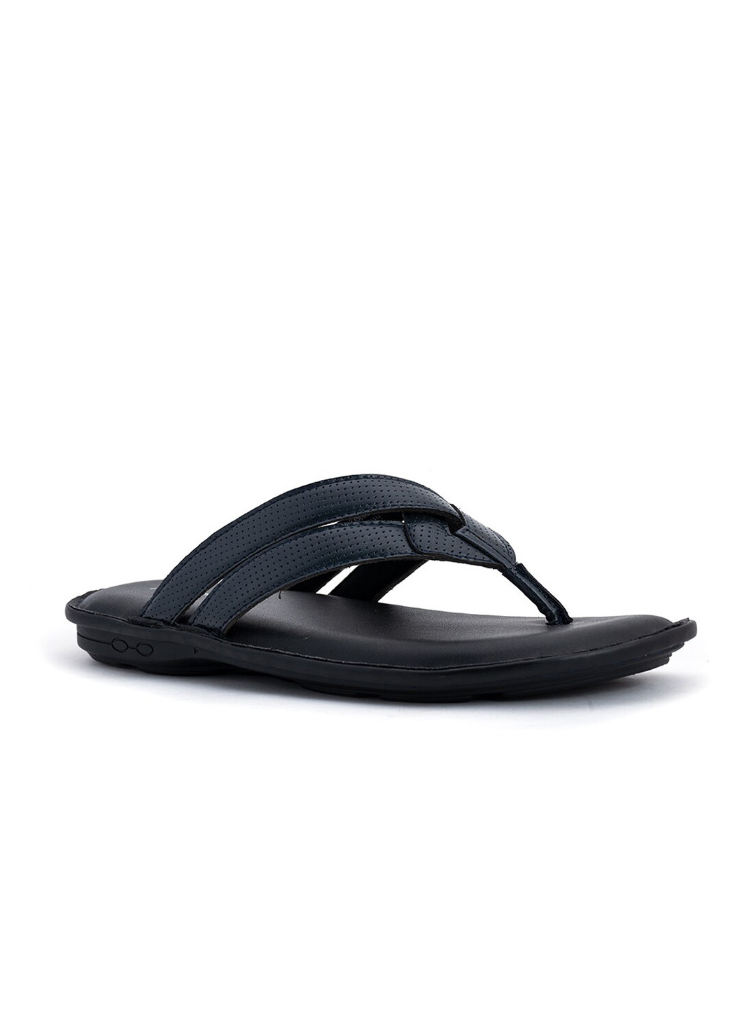 Buy Khadims Men Navy Blue Thong Flip Flops - Flip Flops for Men 16552466 | Myntra