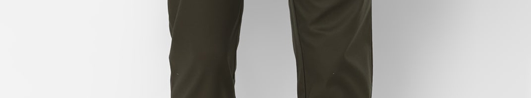 Buy Allen Solly Men Olive Green Trousers - Trousers for Men 16556928 ...
