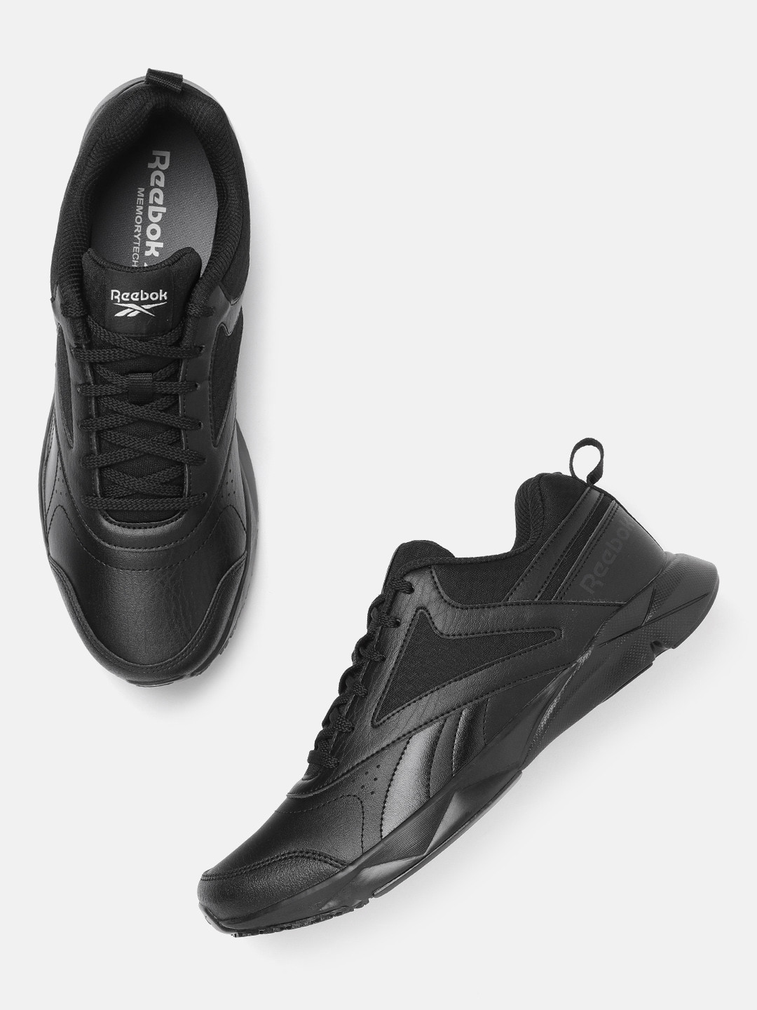 Buy Reebok Men Black Solid School Sports 2 MS Walking Shoes Sports