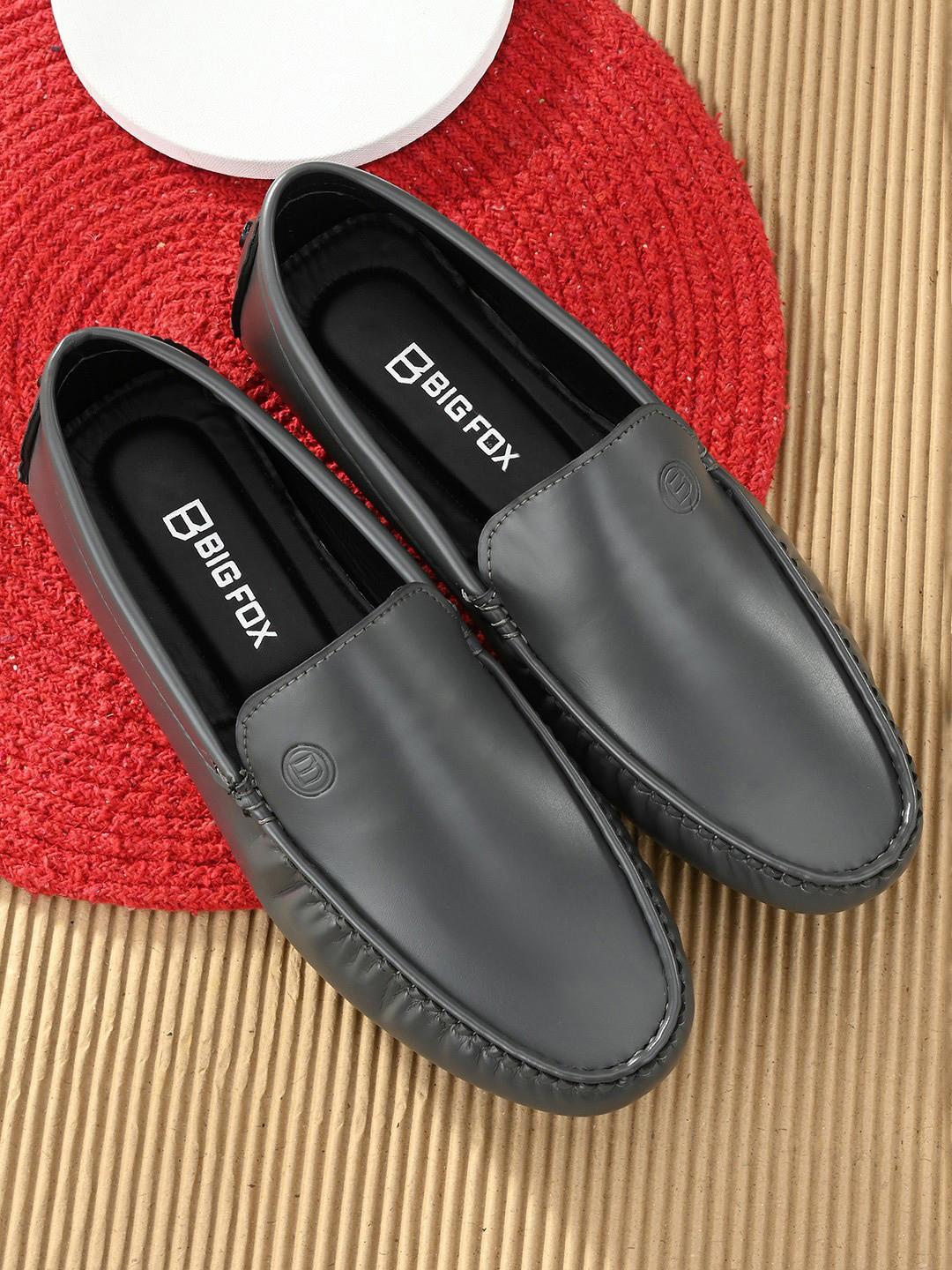 Buy Big Fox Men Grey Driving Shoes Casual Shoes for Men 16572104 Myntra