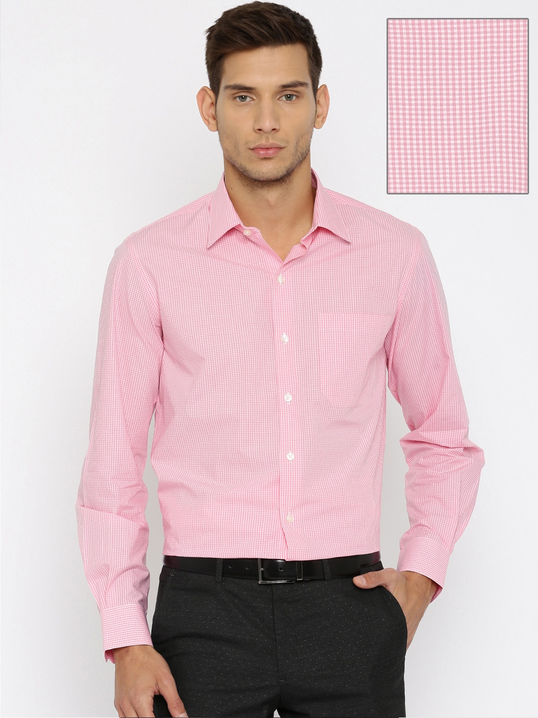 formal pink shirt for men