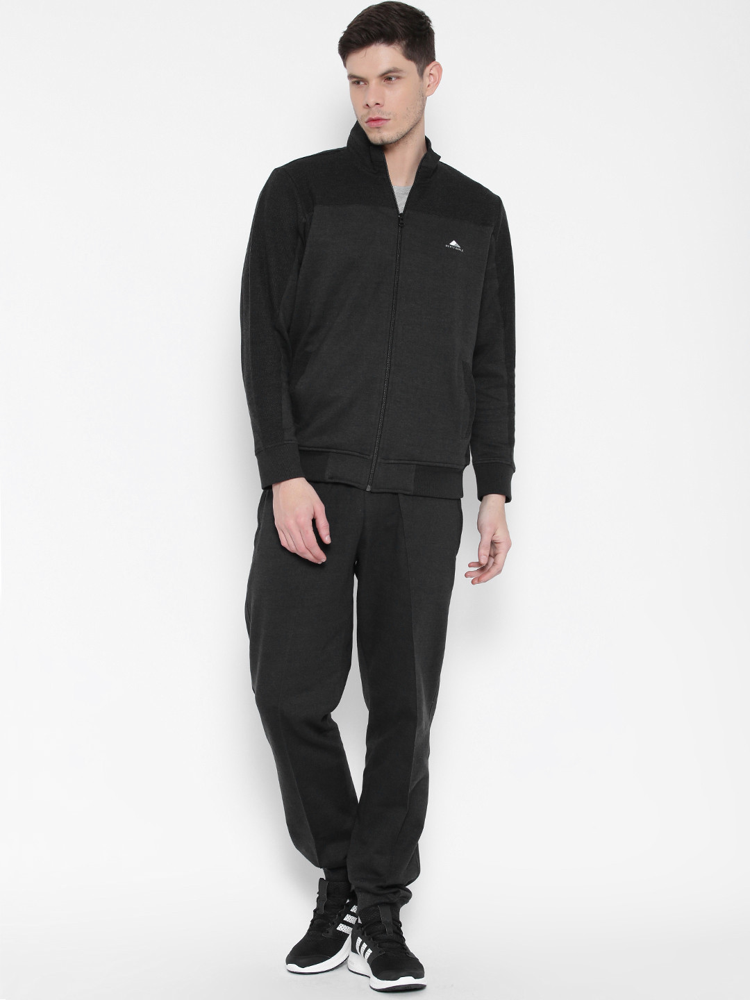 Buy Monte Carlo Charcoal Grey Tracksuit Tracksuits for Men 1660088